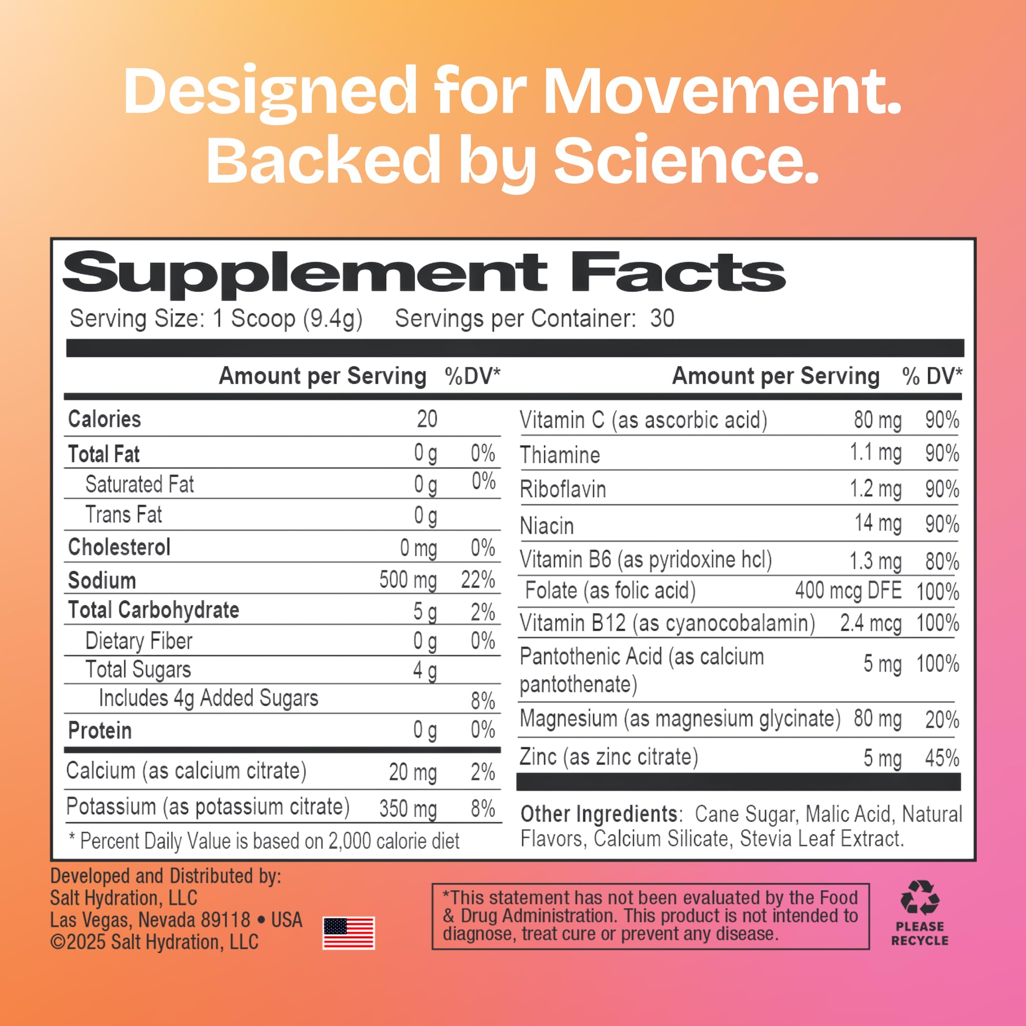 Salt Hydration Lemonade